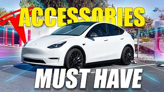 Best TESLA Model Y MUST HAVE Accessories!