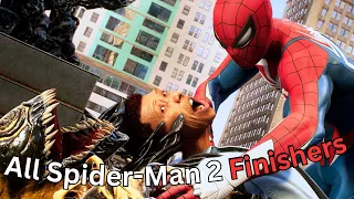 Spider-Man 2: All Finishers