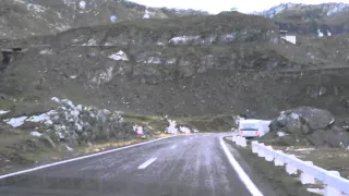 Driving Across World Famous Fagaras Mountain in Romania