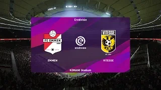 PES 2020 | Emmen vs Vitesse - Netherlands Eredivisie | 03 November 2019 | Full Gameplay HD