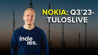 Nokia Q3'23 -tuloslive to 19.10. klo 7:55