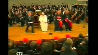 La lectio magistralis di Benedetto XVI a Ratisbona