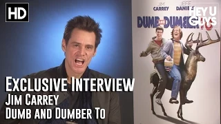 Jim Carrey Interview - Dumb and Dumber To
