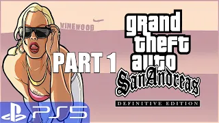 GTA San Andreas Remaster PS5 - Gameplay Walkthrough Part 1 (GTA Definitive Edition 2021) 4K UHD