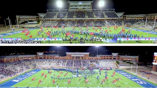 2021 Hebron Band UIL Performance - Penstriped (Split-Screen Edition)