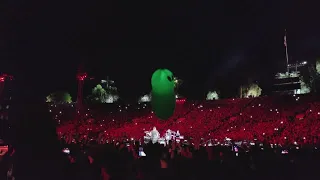 U2 Sunday Bloody Sunday Live at the Rose Bowl in Pasadena, California.