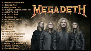 Best Of Megadeth 2022 -  Greatest Hits full Album 2022