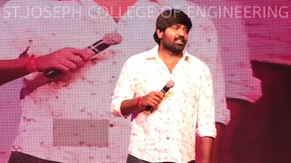 Vijay Sethupathi - Speech at Cultural Celebration