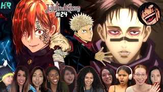 [Girls React] First Years GO OFF!!😱🔥 Jujutsu Kaisen Episode 24 Reaction Mashup | 呪術廻戦 海外の反応