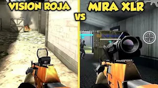 Modern Strike Online | Miras Legendarias XLR / VISTA ROJA | ¿Cuál es mejor? | 1.20.4