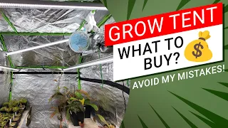 😰 What do you need inside a Grow Tent 👀 (full setup with a few advices)