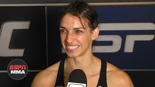Mackenzie Dern breaks down submission win at #UFCVegas11 | ESPN MMA