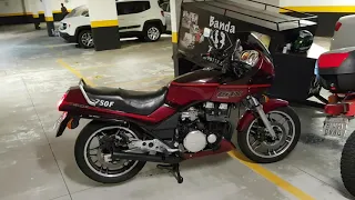 CBX 750 GRENA - DIA DE BUSCAR A MÁQUINA