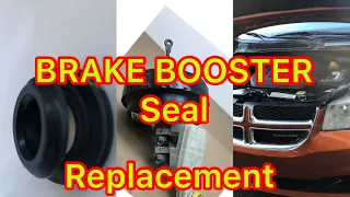 HOW TO REPLACE A POWER BRAKE BOOSTER CHECK VALVE SEAL-2011 DODGE CARAVAN!