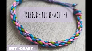 Braiding: DIY Friendship Bracelets | Easy Tutorial for Beginner | Step by step tutorial.