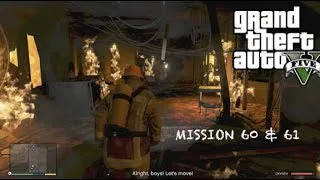 GTA V Lets Play - MISSION 60 & 61 - BUREAU RAID HEIST (Walkthrough/Commentary)