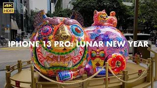 Lunar New Year HK 2022 | iPhone 13 Pro Cinematic 4K | HDR | Dolby Vision