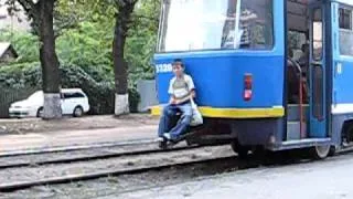 Tram in Odessa / Одесский трамвай "С Ветерком"