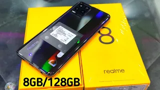 Realme 8 8GB/128GB Unboxing , First Look & Review !! Realme Price, Specifications & More #Realme