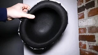 DIY Razor Blade Spy Hat! - Oddjobs Bowler In Real Life!!! (Dangerous 007 Gadget)