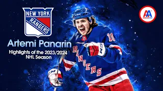 Artemi Panarin Highlights of the 2023/2024 NHL Season