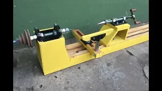 TORNO CASERO para MADERA  -MI VERSION- (PARTE 1 DE 2)