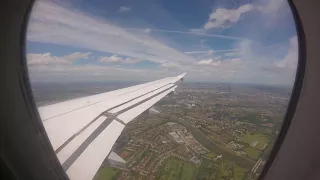 *Hard braking* Landing in London Heathrow onboard Germanwings A319 D-AKNH