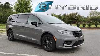 2023 Chrysler Pacifica Hybrid Limited S: Point Of View Start Up, Walkaround, Test Drive and Review