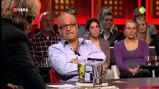 Carlo Boszhard imiteert Rene van der Gijp in DWDD (TV Kantine)