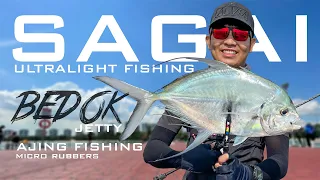 Ultralight Fishing | Bedok Jetty Fishing | Sagai Season Fishing