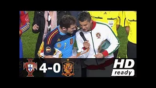 Portugal vs Spain 4-0 - All Goals & Extended Highlights - Friendly 17/11/2010 HD