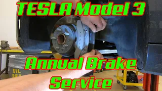 Tesla Model 3 Brake Service: How To