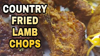 HOW TO MAKE COUNTRY FRIED LAMB CHOPS RECIPE