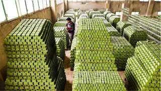 my be you never seen before How to Produce Millions of Olive Soap - Olive Soap processes in factory