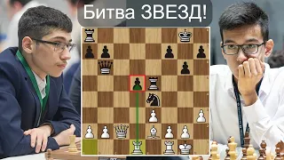 Битва юных ЗВЕЗД! А.Фирузджа-Н.Абдусатторов FIDE World Blitz Chess Championship 2021