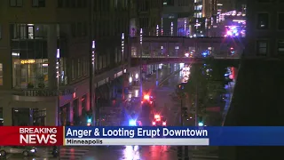 Unrest Returns To Minneapolis After False Rumors Over Police Shooting