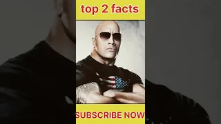 2  Amazing Facts About The Rock | Dwayne Johnson Biography | #shorts | facttechz | it's fact