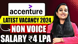 Accenture Recruitment Process 2024 | Accenture Jobs For Freshers 2024 | Any Graduate | Latest Jobs