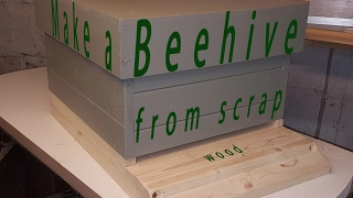 Beehive from scrapwood