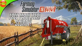 Using Free Fertilizer Slurry | Farming Simulator 16 Timelapse Gameplay, fs16
