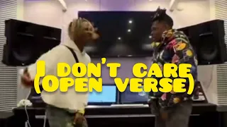 Boy Spyce & Khaid - I Don't Care instrumental (hook+open verse)