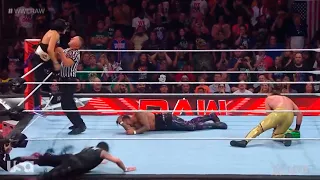 Seth Rollins & Sami Zayn vs. Damian Priest & Dominik Mysterio (2/2) - WWE RAW 7/31/2023