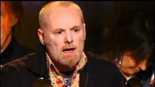 Pretenders accept award Rock and Roll Hall of Fame Inductions 2005