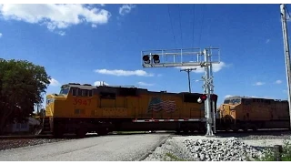 NS Mixed Freight with UP Power