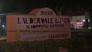 Apparent shooting reported at Lauderdale Lakes shopping plaza