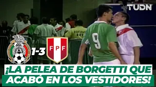 ¡Hasta los vestidores! Perú golea a México y se desata una trifulca | Mexico 1-3 Perú - 2003 | TUDN