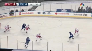 Matthews scores the OT winner (Toronto Maple Leafs vs. Detroit Red Wings) January 1, 2017