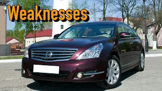 Used Nissan Teana 2 Reliability | Most Common Problems Faults and Issues