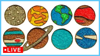 Planet Crafts for Kids 🪐🌎🔭☄️🔴 | Mercury Venus Earth Mars Jupiter Saturn Uranus Neptune