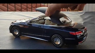 1/18 Mercedes MAYBACH S 650 Cabriolet - Norev "Unboxing"